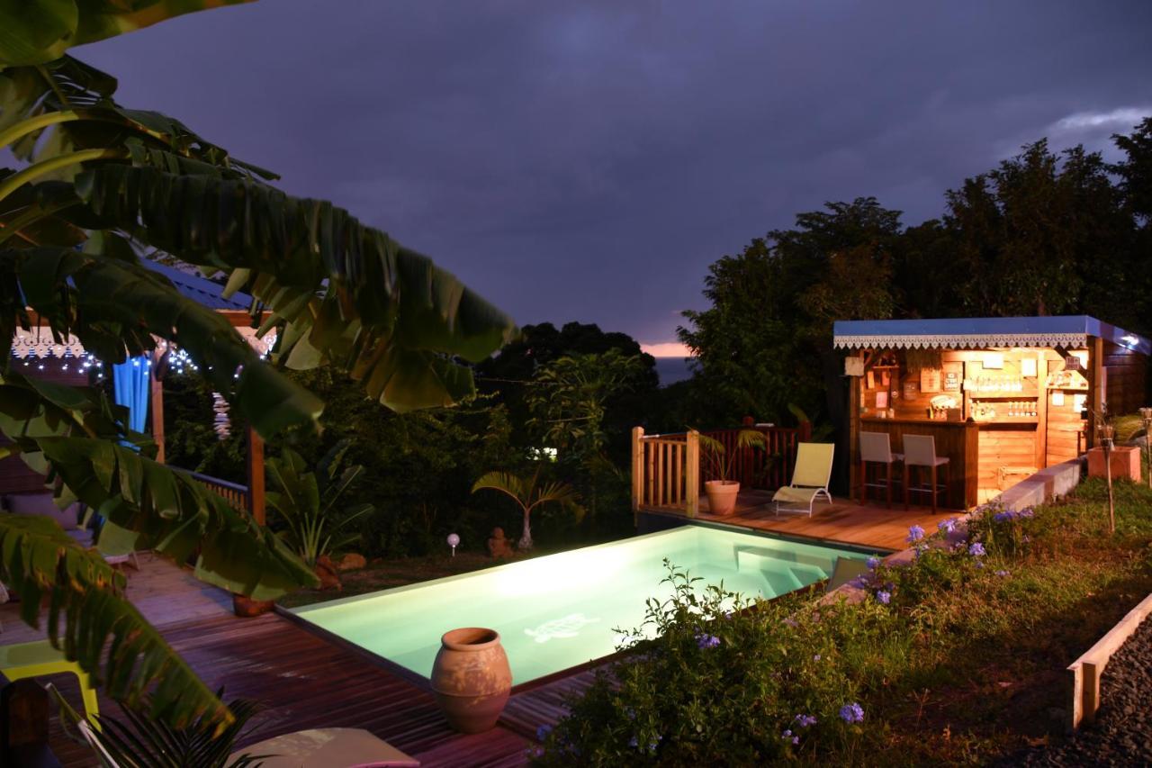 Bungalow La Tortue Bleue Bouillante Ngoại thất bức ảnh